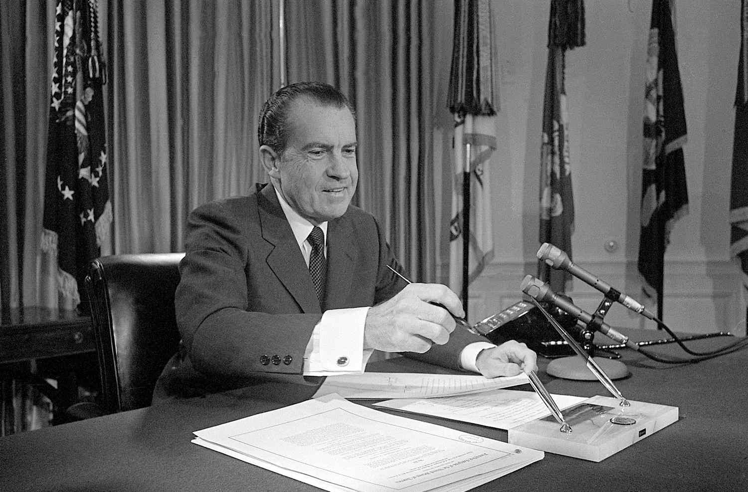 Nixon - The Man who Led Our Nation for Nearly Four Decades
