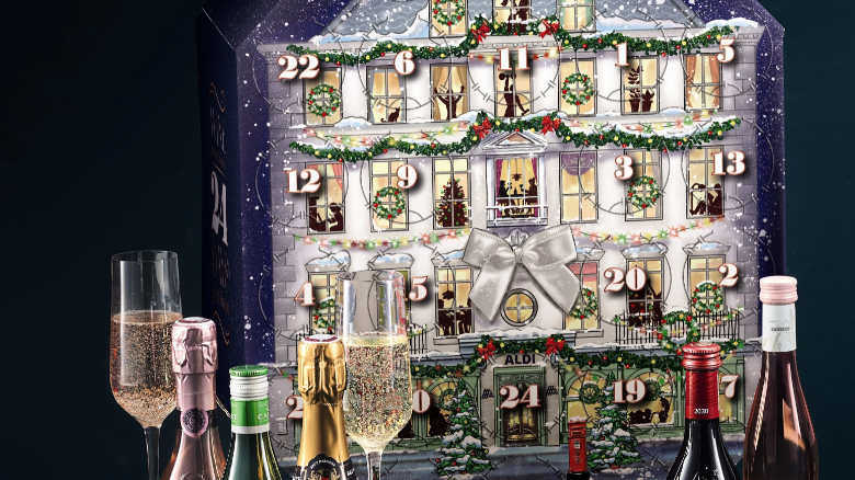 Aldi is selling a wine advent calendar for Christmas